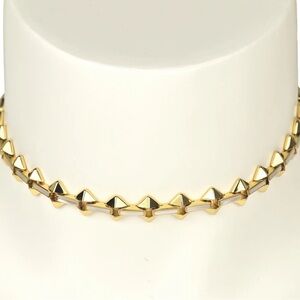 nOir Jewelry Gold and Opal MILKY MOON NECKLACE